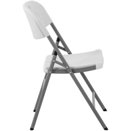 Sodo banketinė maitinimo kėdė sulankstoma iki 180 kg 40 x 38 cm balta