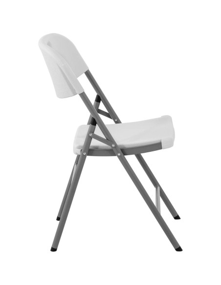 Sodo banketinė maitinimo kėdė sulankstoma iki 180 kg 40 x 38 cm balta Sodo banketinė maitinimo kėdė sulankstoma iki 180 kg 40 x 38 cm balta