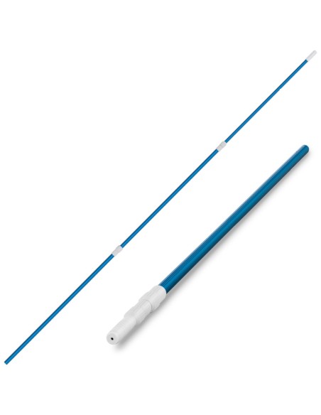 Stulpinis stulpas teleskopinis stulpas baseino valymui 1,2 - 3,6 m briaunotas