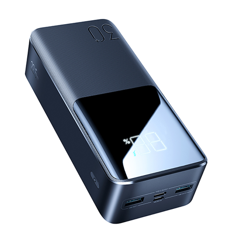 Powerbank 30000mAh 22,5W PD QC3.0 AFC juoda