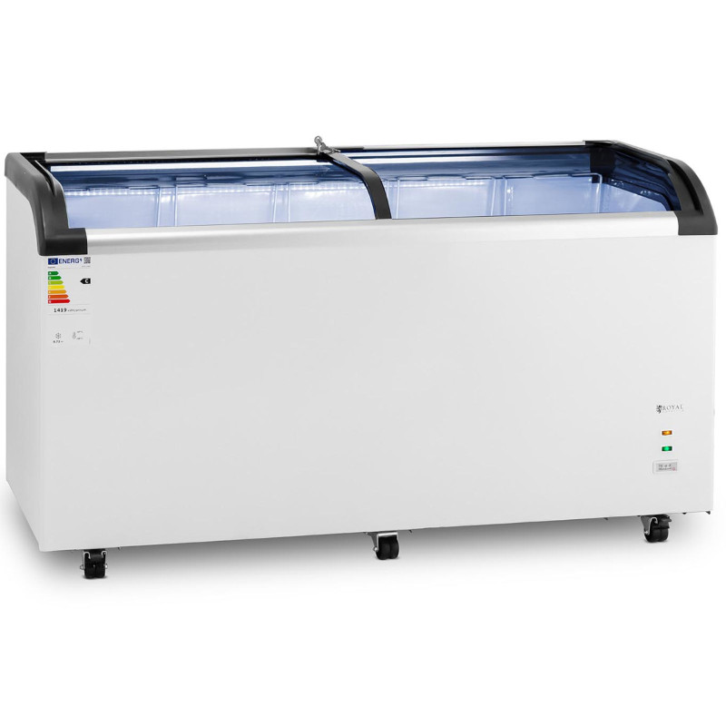 Glazūruotas šaldiklis šaldytiems ledams 445 l 248 W