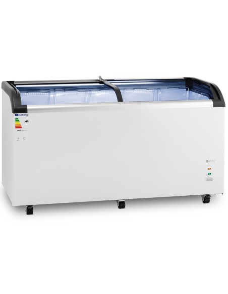 Glazūruotas šaldiklis šaldytiems ledams 445 l 248 W