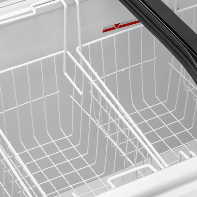 Glazūruotas šaldiklis šaldytiems ledams 445 l 248 W