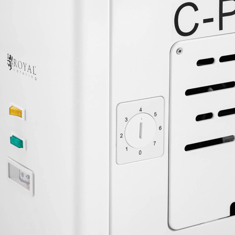 Glazūruotas šaldiklis šaldytiems ledams 445 l 248 W