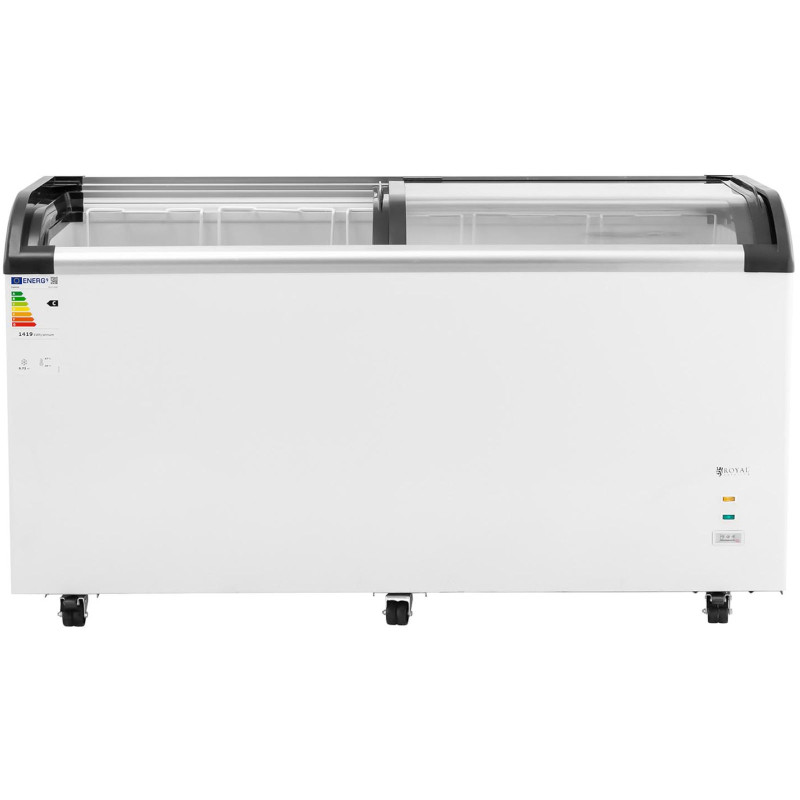 Glazūruotas šaldiklis šaldytiems ledams 445 l 248 W