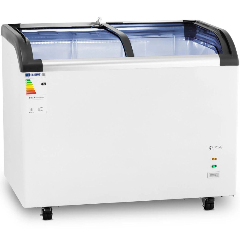 Glazūruotas šaldiklis šaldytiems ledams 273 l 198 W