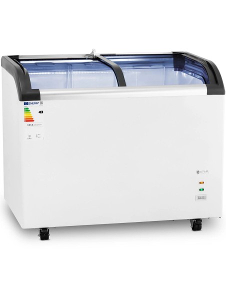 Glazūruotas šaldiklis šaldytiems ledams 273 l 198 W