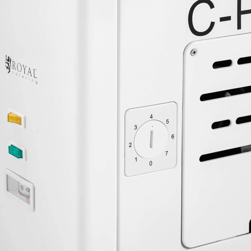 Glazūruotas šaldiklis šaldytiems ledams 273 l 198 W