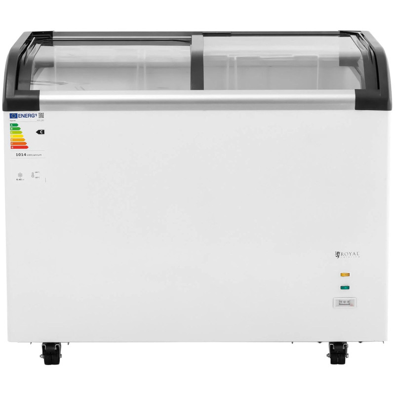 Glazūruotas šaldiklis šaldytiems ledams 273 l 198 W