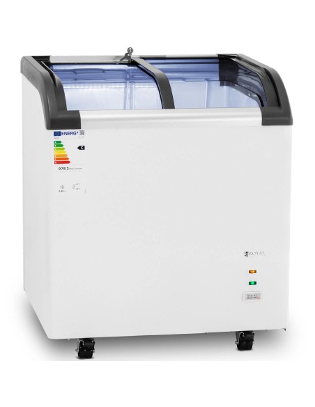 Glazūruotas šaldiklis šaldytiems ledams 180 l 180 W