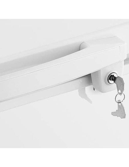 Rakinamas krūtinės šaldiklis 2 krepšeliai 450 l 95 W