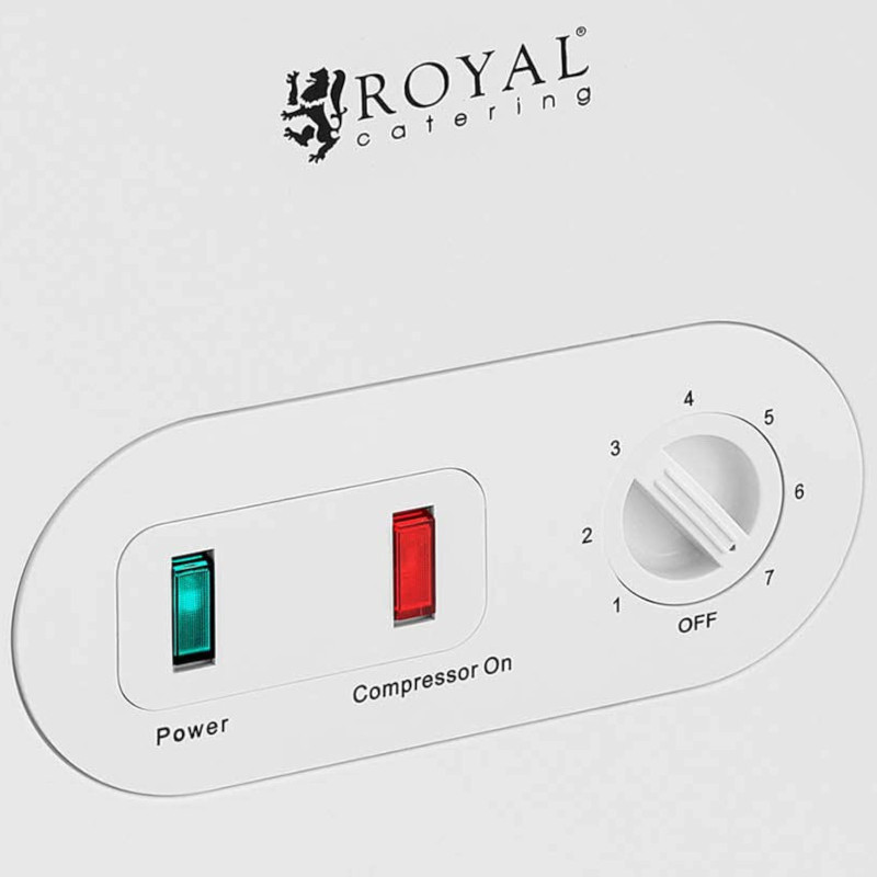 Rakinamas krūtinės šaldiklis 2 krepšeliai 450 l 95 W