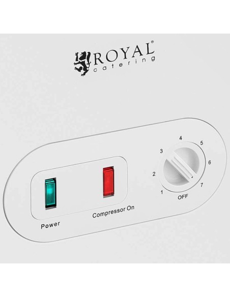 Rakinamas krūtinės šaldiklis 2 krepšeliai 450 l 95 W