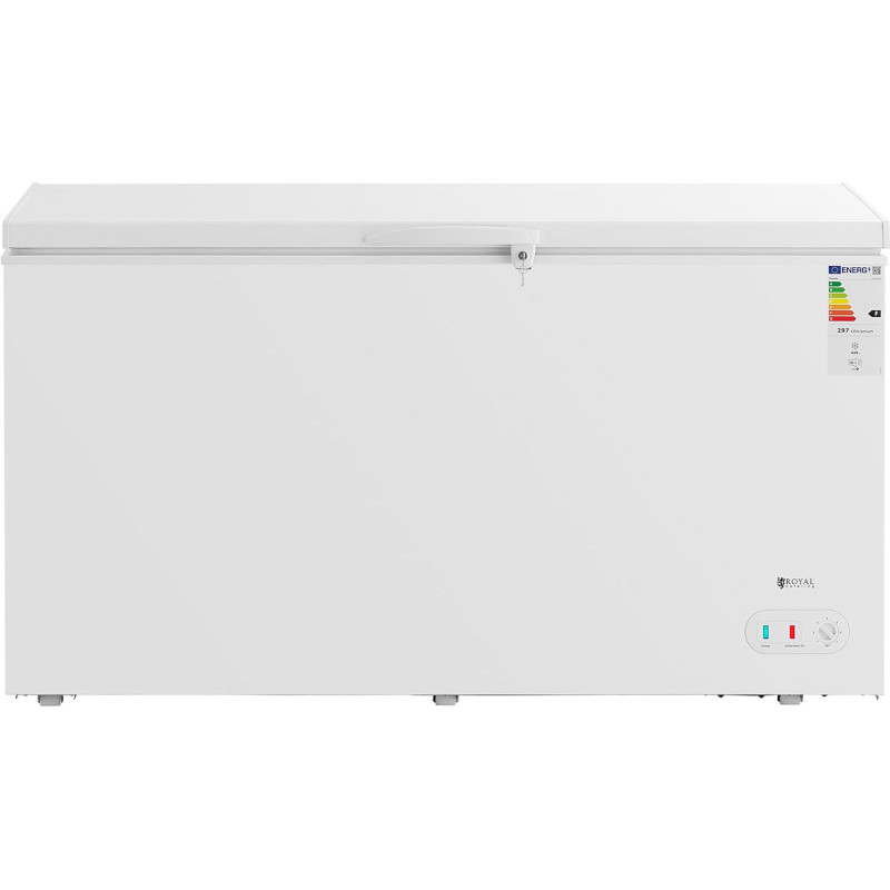 Rakinamas krūtinės šaldiklis 2 krepšeliai 450 l 95 W