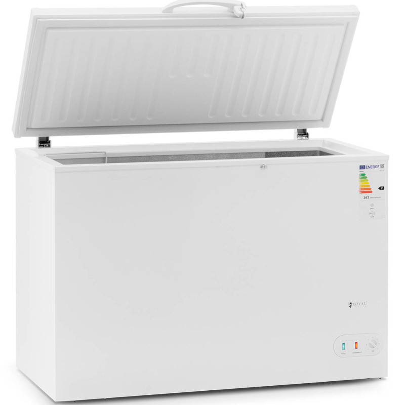 Užrakinamas krūtinės šaldiklis 1 krepšelis 242 L 63 W