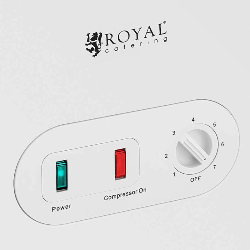 Užrakinamas krūtinės šaldiklis 1 krepšelis 242 L 63 W