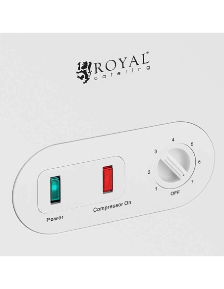 Užrakinamas krūtinės šaldiklis 1 krepšelis 242 L 63 W