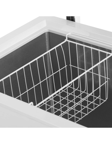 Užrakinamas krūtinės šaldiklis 1 krepšelis 242 L 63 W