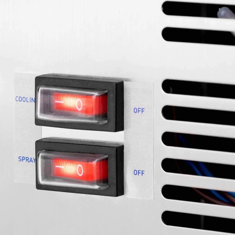 Dozatorius aušinamas sulčių gėrimų dozatorius trigubas 3 x 10 l 320 W