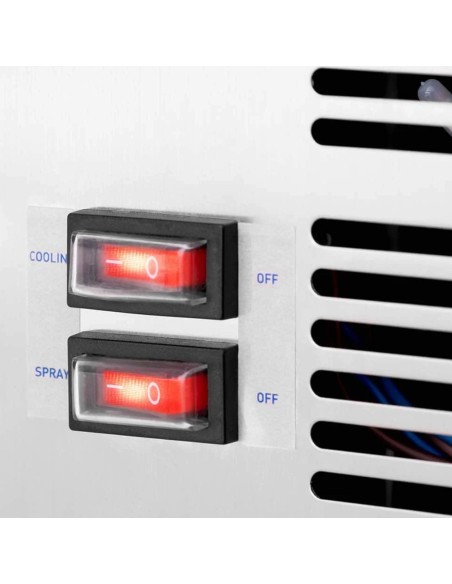 Dozatorius aušinamas sulčių gėrimų dozatorius trigubas 3 x 10 l 320 W Dozatorius aušinamas sulčių gėrimų dozatorius trigubas 3 x 10 l 320 W