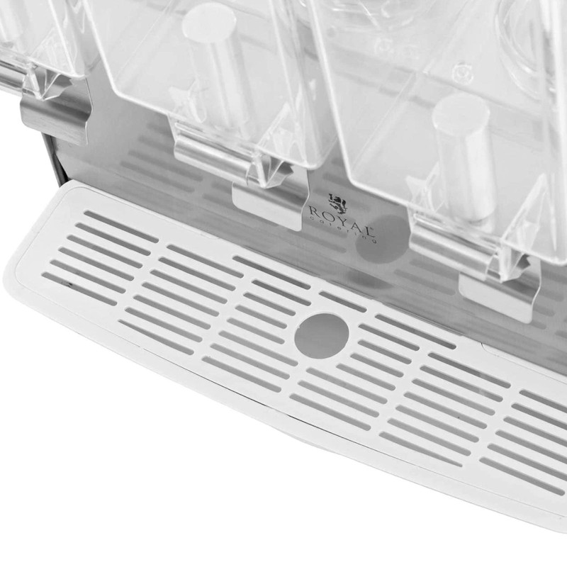 Dozatorius aušinamas sulčių gėrimų dozatorius trigubas 3 x 10 l 320 W