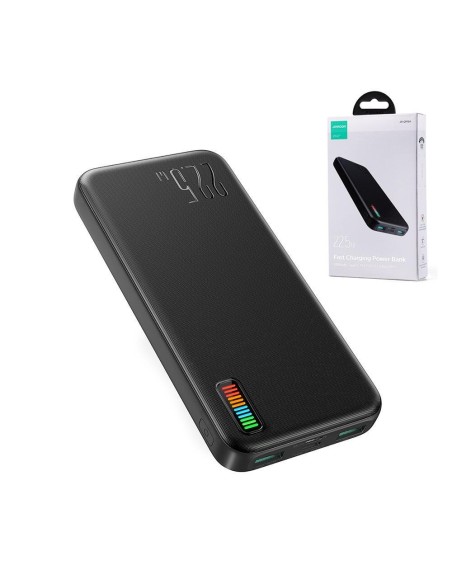 Powerbank 10000mAh Dazzling Series 22.5W juoda Powerbank 10000mAh Dazzling Series 22.5W juoda