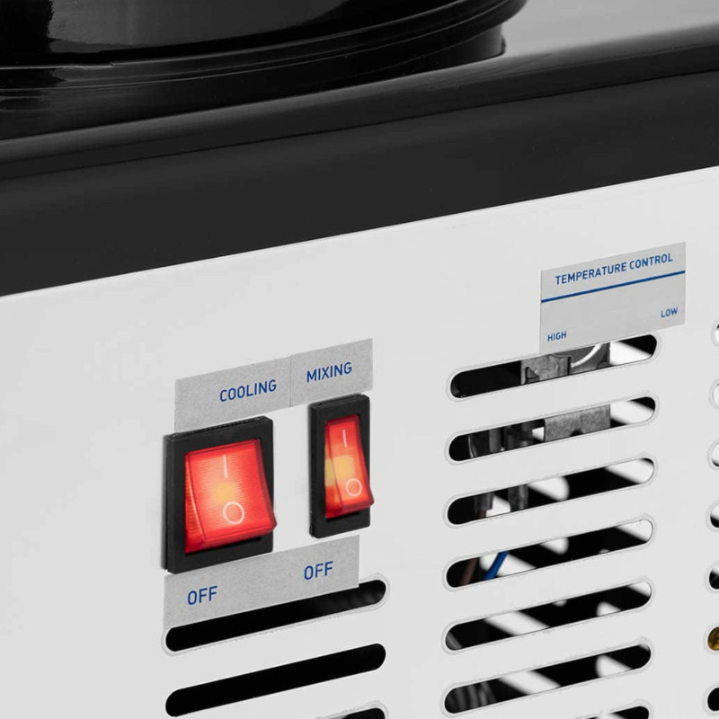 Dozatorius aušinamas gėrimų sulčių dozatorius dvigubas 2 x 25 l 350 W