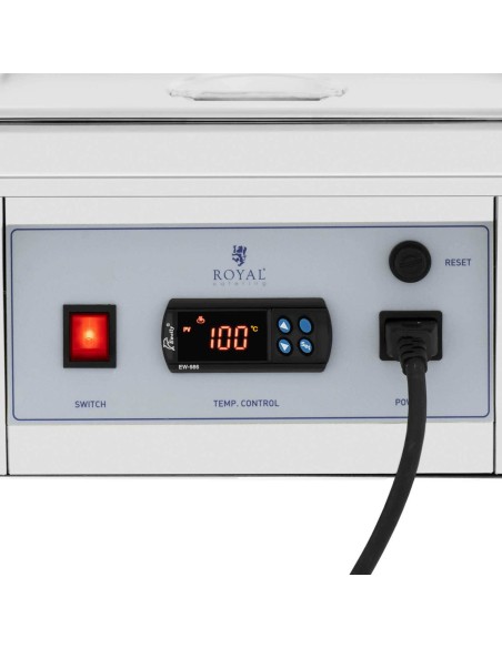 Elektrinis šokoladinio padažo šildytuvas 2 x 3,2 l 1500 W Elektrinis šokoladinio padažo šildytuvas 2 x 3,2 l 1500 W