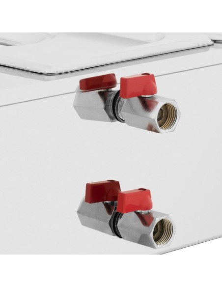 Elektrinis šokoladinio padažo šildytuvas 2 x 3,2 l 1500 W Elektrinis šokoladinio padažo šildytuvas 2 x 3,2 l 1500 W