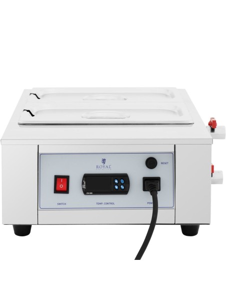 Elektrinis šokoladinio padažo šildytuvas 2 x 3,2 l 1500 W Elektrinis šokoladinio padažo šildytuvas 2 x 3,2 l 1500 W