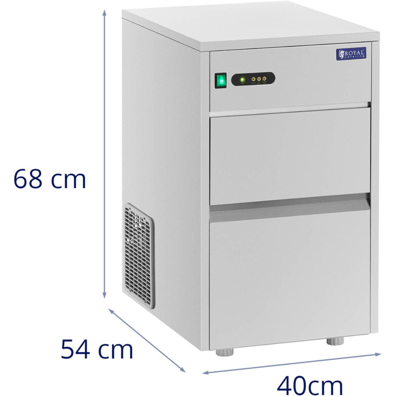 Baro ledo aparatas Ledo kubelių aparatas 50kg/dieną 7kg 310W