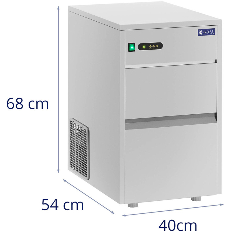 Baro ledo aparatas Ledo kubelių aparatas 25kg/dieną 7kg 220W