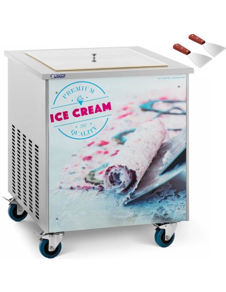 Susukta Tailando ledų aparato šaldymo lėkštė 50 x 50 cm 600 W Susukta Tailando ledų aparato šaldymo lėkštė 50 x 50 cm 600 W