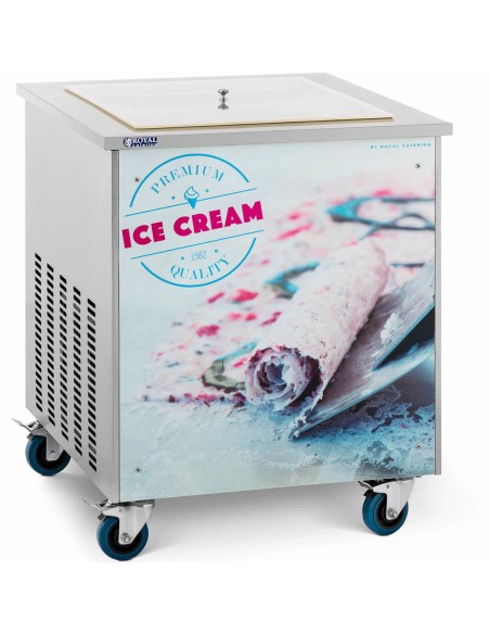 Susukta Tailando ledų aparato šaldymo lėkštė 50 x 50 cm 600 W Susukta Tailando ledų aparato šaldymo lėkštė 50 x 50 cm 600 W