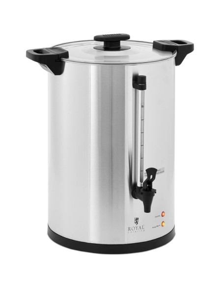 Arbatos kavos virimo aparatas su kranu 20 l 1650 W sidabrinis Arbatos kavos virimo aparatas su kranu 20 l 1650 W sidabrinis