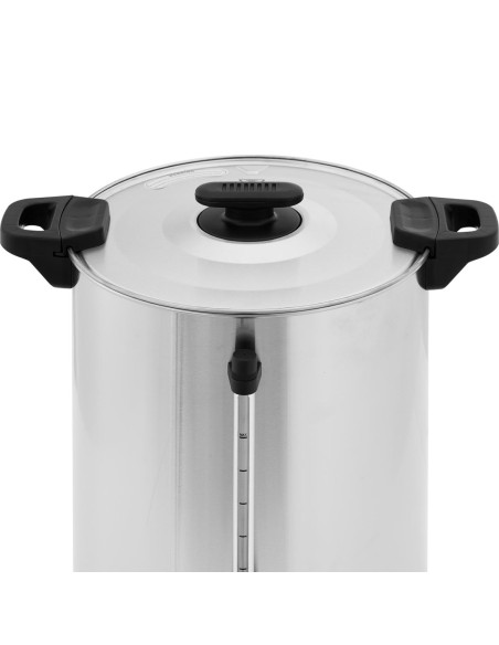 Arbatos kavos virimo aparatas su kranu 20 l 1650 W sidabrinis Arbatos kavos virimo aparatas su kranu 20 l 1650 W sidabrinis