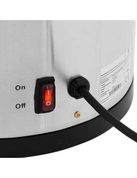 Arbatos kavos virimo aparatas su kranu 20 l 1650 W sidabrinis Arbatos kavos virimo aparatas su kranu 20 l 1650 W sidabrinis