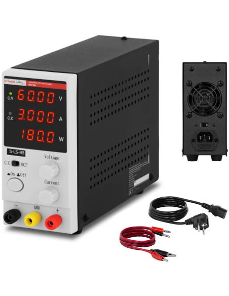 Serviso laboratorijos maitinimo šaltinis 0-60 V 0-3 A DC 180 W LED Serviso laboratorijos maitinimo šaltinis 0-60 V 0-3 A DC 180 W LED
