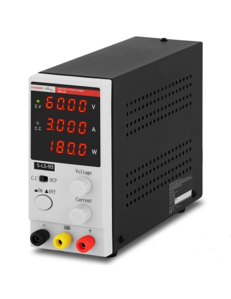 Serviso laboratorijos maitinimo šaltinis 0-60 V 0-3 A DC 180 W LED Serviso laboratorijos maitinimo šaltinis 0-60 V 0-3 A DC 180 W LED