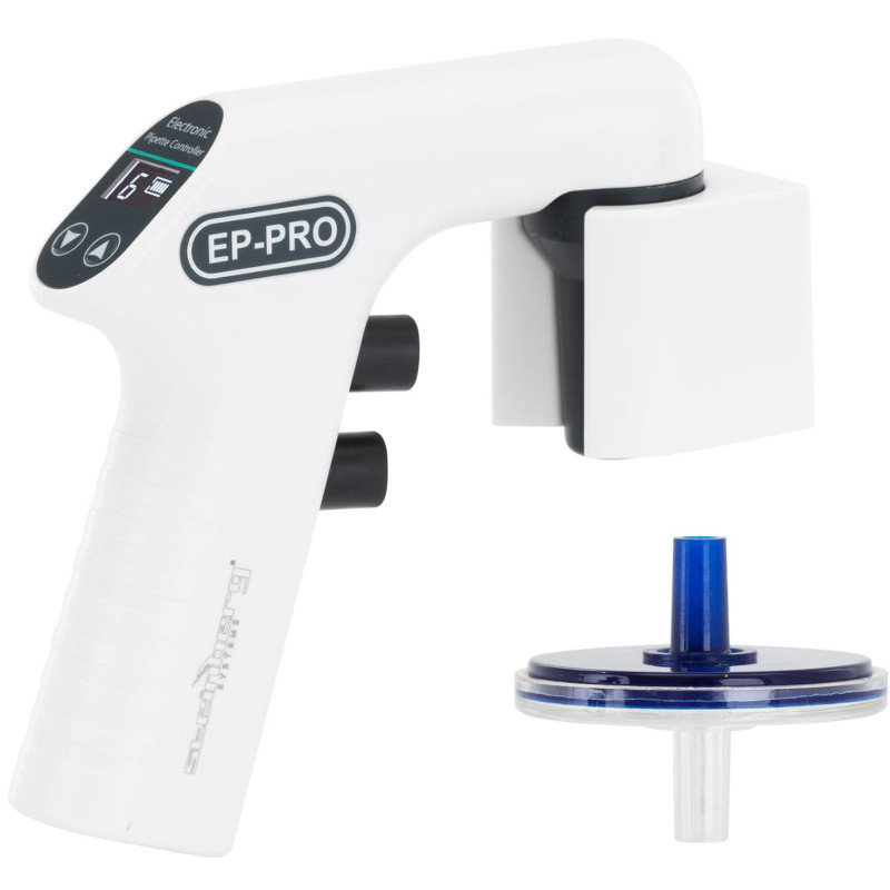 Automatinė pipetė, baterija, 6 greičiai, 0,1 - 100 ml