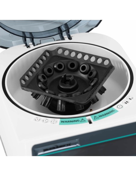 Laboratorinė centrifuga 12 mėgintuvėlių rotoriui 2in1 10000 aps./min 48 W