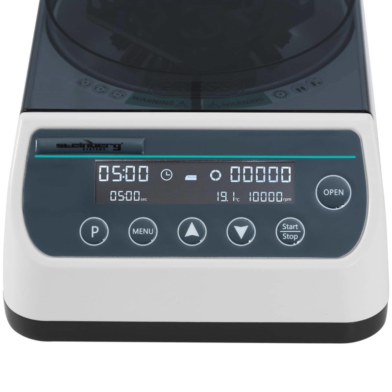 Laboratorinė centrifuga 12 mėgintuvėlių rotoriui 2in1 10000 aps./min 48 W