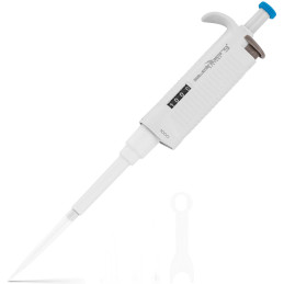 Vieno kanalo laboratorinė pipetė 0,1-1 ml
