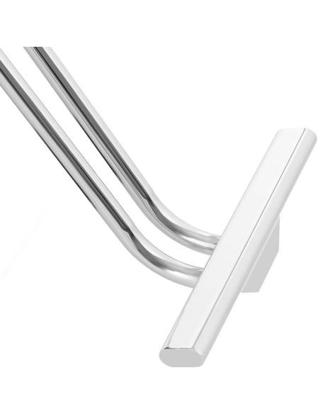 Kosmetinė kirpyklos kėdė su kėdute, aukštis 47-63 cm, juoda ir balta Kosmetinė kirpyklos kėdė su kėdute, aukštis 47-63 cm, juoda ir balta