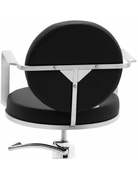 Kosmetinė kirpyklos kėdė, ūgis 47-62 cm NORWICH - juoda Kosmetinė kirpyklos kėdė, ūgis 47-62 cm NORWICH - juoda
