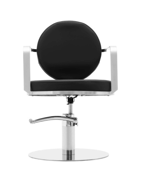 Kosmetinė kirpyklos kėdė, ūgis 47-62 cm NORWICH - juoda Kosmetinė kirpyklos kėdė, ūgis 47-62 cm NORWICH - juoda