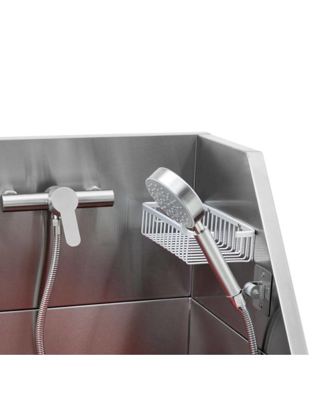 Vonia šunims ir gyvūnams prausti su laiptais 90 x 90 x 106 cm Vonia šunims ir gyvūnams prausti su laiptais 90 x 90 x 106 cm