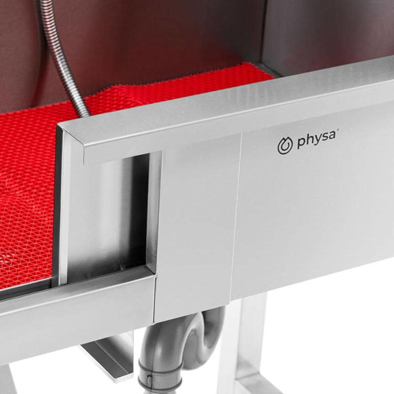 Vonia šunims ir gyvūnams prausti su laiptais 90 x 90 x 106 cm