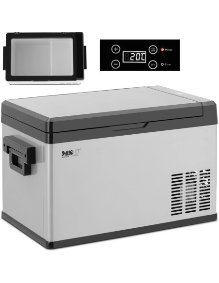 Turistinis auto šaldytuvas šaldiklis 12/24 V DC 29 l 50 W Turistinis auto šaldytuvas šaldiklis 12/24 V DC 29 l 50 W