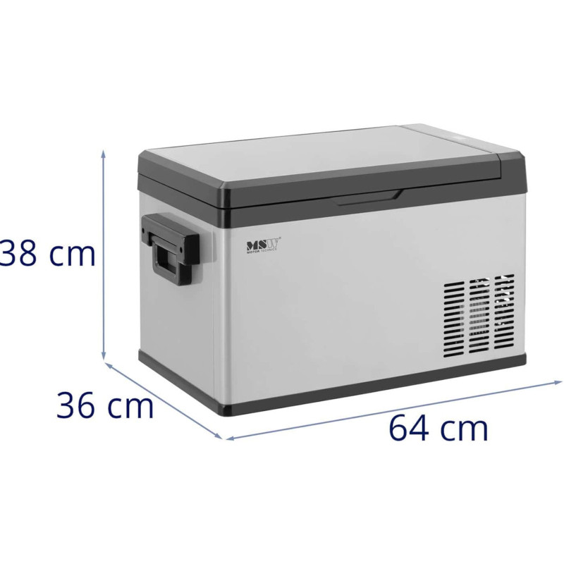 Turistinis auto šaldytuvas šaldiklis 12/24 V DC 29 l 50 W